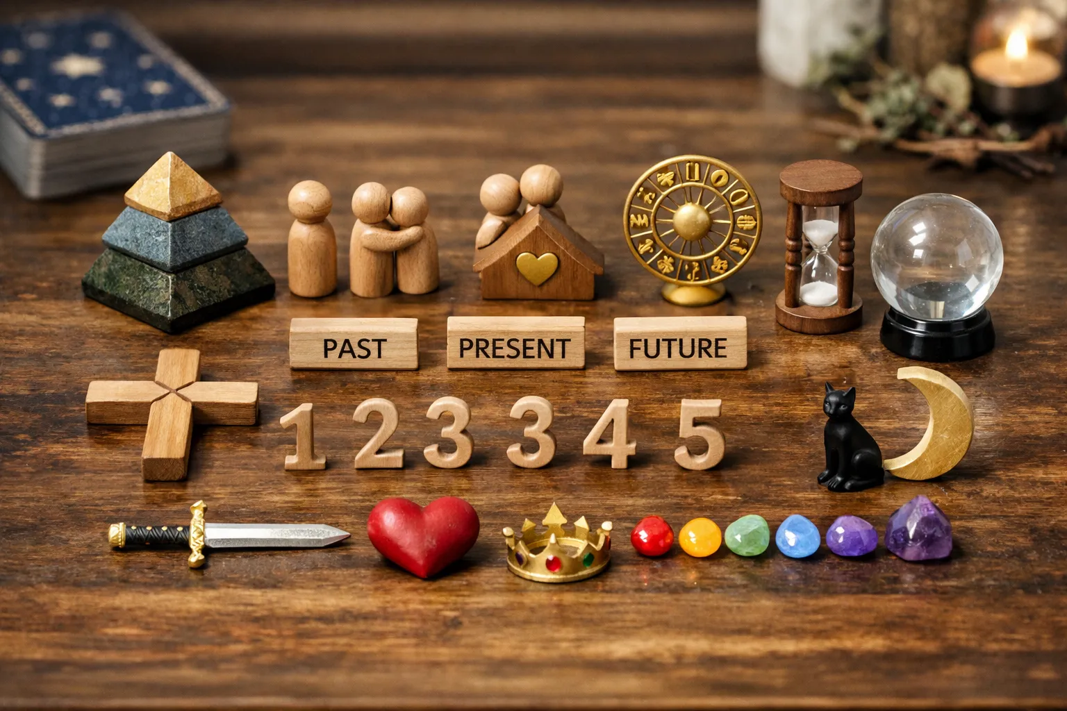 タロットスプレッド入門|質問の作り方とワンオラクルやヘキサグラムなど