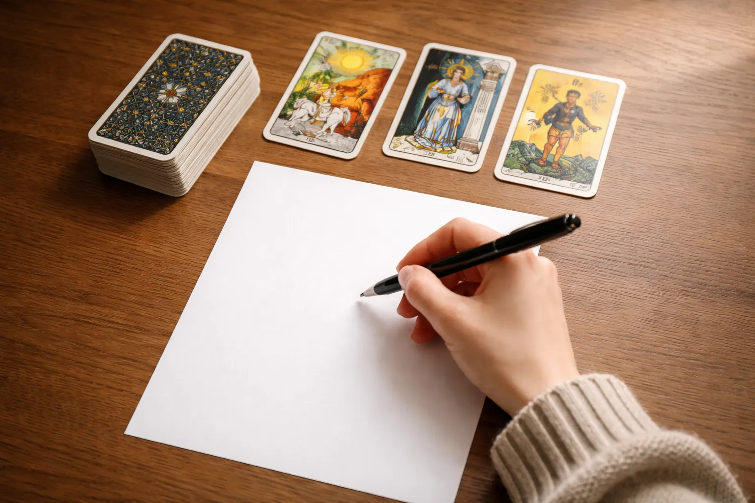 タロット勉強ノートの作り方|テンプレ付きで“レコード化”して最短で上達する方法